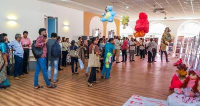 Blood and tears exhibition on Martyrdom of girl students at at Shajareh Tayebeh school in Minab